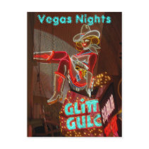 Las Vegas Nights Post Cards
