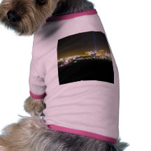 Las Vegas Nighttime Pet T Shirt