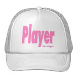 Las Vegas Player Cap Pink Hats