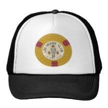 Las Vegas Poker Chip Casino Gambling Obsolete Mesh Hats