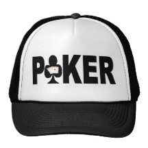 Las Vegas POKER Player Lucky Cap Hats