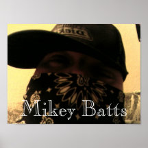 Las Vegas Rapper Mikey Batts Posters
