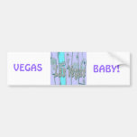 Las Vegas Retro Bumper Stickers