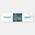 Las Vegas Retro Bumper Stickers
