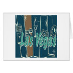 Las Vegas Retro Greeting Card