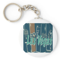 Las Vegas Retro Keychains