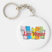 Las-Vegas-Retro Keychain