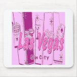Las Vegas Retro Mousepads