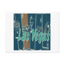 Las Vegas Retro Post Cards