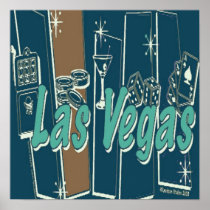 Las Vegas Retro Poster