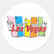 Las-Vegas-Retro Stickers