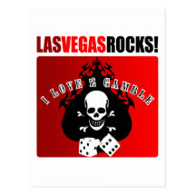 Las Vegas Rocks! Postcards