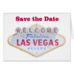 Las Vegas Save the Date Cards
