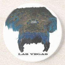Las Vegas Showgirl Beverage Coaster