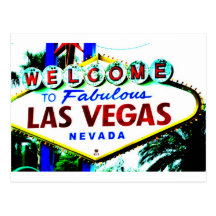 Las Vegas Sign Post Card