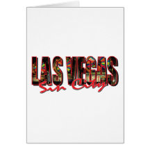 Las Vegas Sin City Greeting Card