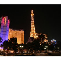 Las Vegas Skyline Photo Sculpture