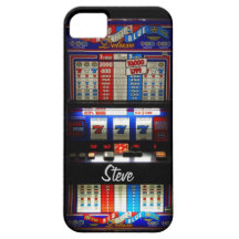 Las Vegas Slot machine for Gamblers iPhone 5 Case