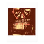 Las Vegas Slots Pop Art Postcard