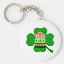 Las Vegas St Patrick's Jackpot  Keychain