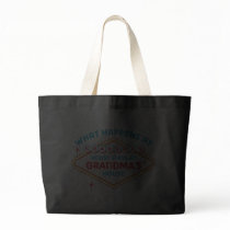 Las Vegas Stays At Grandma's Canvas Bag
