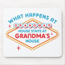 Las Vegas Stays At Grandma's Mousepads