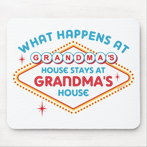 Las Vegas Stays At Grandma's Mousepads