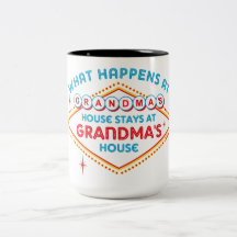 Las Vegas Stays At Grandma's Mugs