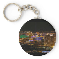 Las Vegas Strip Aerial Keychain