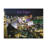 Las Vegas Strip Aerial Night Photo