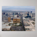 Las Vegas Strip Aerial View 2009 posters