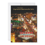 Las Vegas Strip Bachelorette Party Invitation--5x7