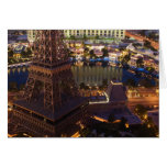 Las Vegas Strip In The Morning Card