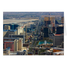 Las Vegas Strip Nevada Photo Greeting Card