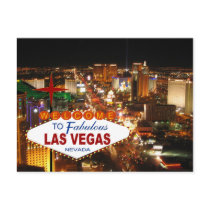 Las Vegas Strip Postcard