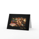 Las Vegas Strip Thank You Card