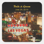 Las Vegas Strip Wedding Sticker