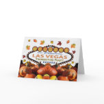Las Vegas Thanksgiving Feast! Card