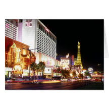 Las Vegas The Strip Greeting Cards