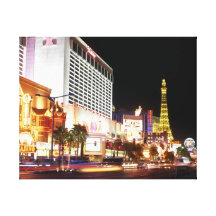 Las Vegas The Strip Stretched Canvas Prints