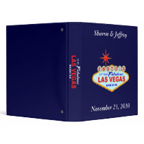 Las Vegas Wedding Album 2 3 Ring Binders