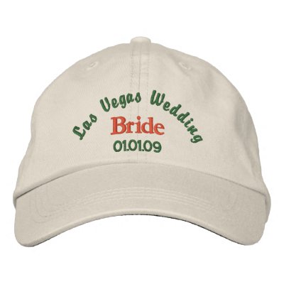 Las Vegas Wedding - Bride Baseball Cap