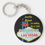 Las Vegas Wedding Date Key Chain