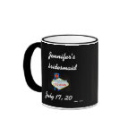 Las Vegas wedding invitation mugs