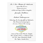 Las Vegas Wedding Invite Formal