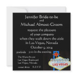 Las Vegas Wedding Invite Formal