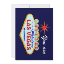 Las Vegas Wedding Invite