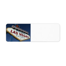 Las Vegas Wedding Label