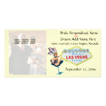 Las Vegas Wedding Newlyweds Announcement Photo Cards