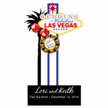 Las Vegas Wedding Photo Sculpture Keepsake